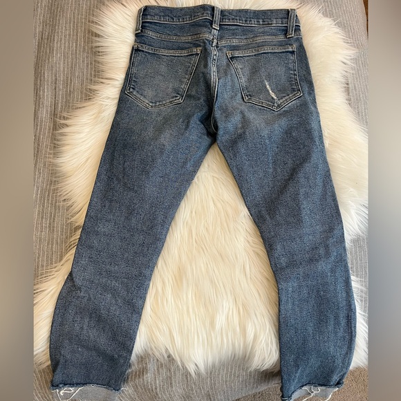 🦩CLEARANCE🦩 GAP High-rise Slim Strait Jeans Size 26 - Picture 3 of 5